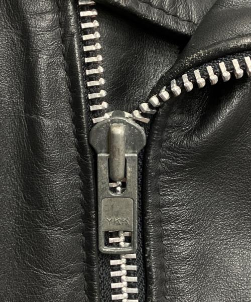 Schott（ショット）Schott (ショット) ライダースジャケット ブラック サイズ:34の古着・服飾アイテム