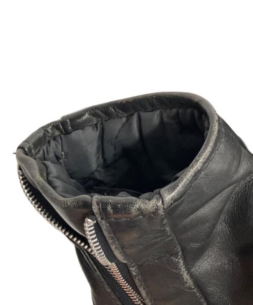 Schott（ショット）Schott (ショット) ライダースジャケット ブラック サイズ:34の古着・服飾アイテム