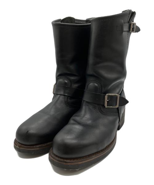 WALKER（ウォーカー）WALKER (ウォーカー) スチールトゥエンジニアブーツ ブラック サイズ:8　1/2の古着・服飾アイテム