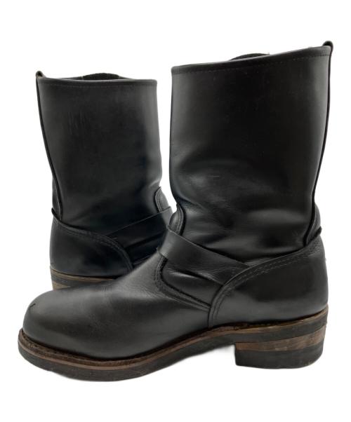 WALKER（ウォーカー）WALKER (ウォーカー) スチールトゥエンジニアブーツ ブラック サイズ:8　1/2の古着・服飾アイテム