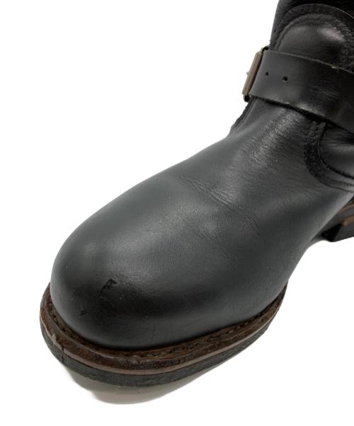 WALKER（ウォーカー）WALKER (ウォーカー) スチールトゥエンジニアブーツ ブラック サイズ:8　1/2の古着・服飾アイテム