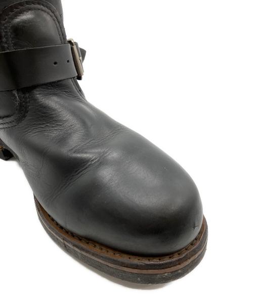 WALKER（ウォーカー）WALKER (ウォーカー) スチールトゥエンジニアブーツ ブラック サイズ:8　1/2の古着・服飾アイテム