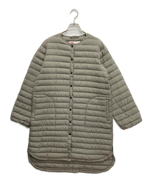 Traditional Weatherwear（トラディショナルウェザーウェア）Traditional Weatherwear (トラディショナルウェザーウェア) ARKLEY LONG DOWN PACKABLE(アークリーロングダウンパッカブル) グレー サイズ:36の古着・服飾アイテム