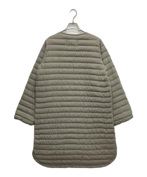 Traditional Weatherwear（トラディショナルウェザーウェア）Traditional Weatherwear (トラディショナルウェザーウェア) ARKLEY LONG DOWN PACKABLE(アークリーロングダウンパッカブル) グレー サイズ:36の古着・服飾アイテム