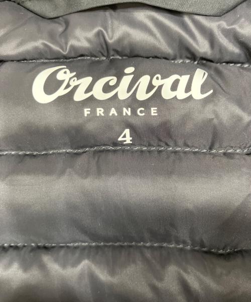 ORCIVAL（オーシバル）ORCIVAL (オーシバル) INNER DOWN JACKET ブラック サイズ:4の古着・服飾アイテム
