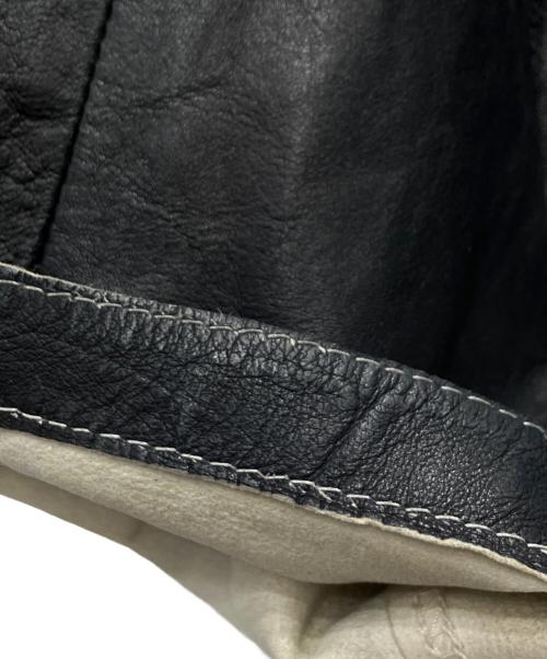 BOSS HUGO BOSS（ボス ヒューゴボス）BOSS HUGO BOSS (ボス ヒューゴボス) レザージャケット ブラック サイズ:048の古着・服飾アイテム