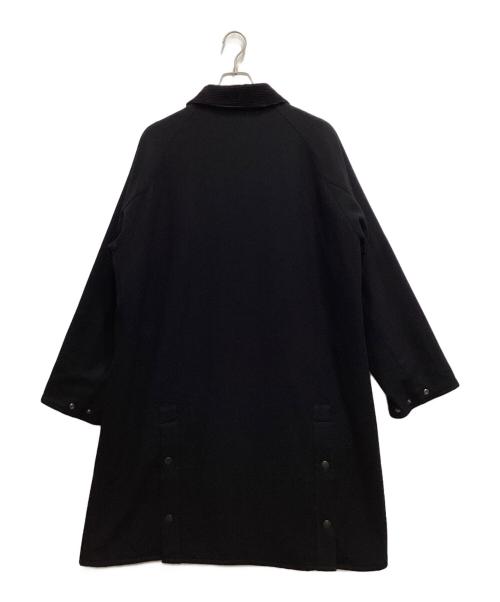 Barbour（バブアー）Barbour (バブアー) EXMOOR ウール ミドル レングス コート ブラック サイズ:40の古着・服飾アイテム