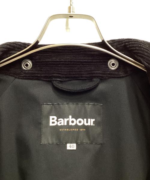 Barbour（バブアー）Barbour (バブアー) EXMOOR ウール ミドル レングス コート ブラック サイズ:40の古着・服飾アイテム