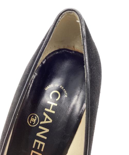CHANEL（シャネル）CHANEL (シャネル) ヒールパンプス ブラック サイズ:36の古着・服飾アイテム