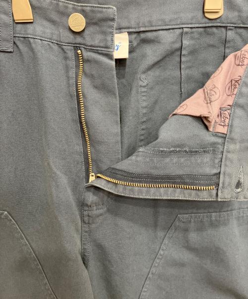 KEBOZ（ケボズ）KEBOZ (ケボズ) ダブルニーパンツ ブルー サイズ:Mの古着・服飾アイテム