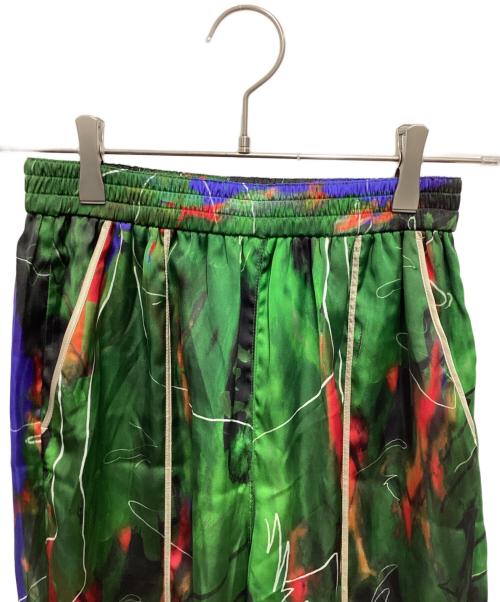 OMMO（オーエムエムオー）OMMO (オーエムエムオー) リラックスパンツ グリーン サイズ:36の古着・服飾アイテム