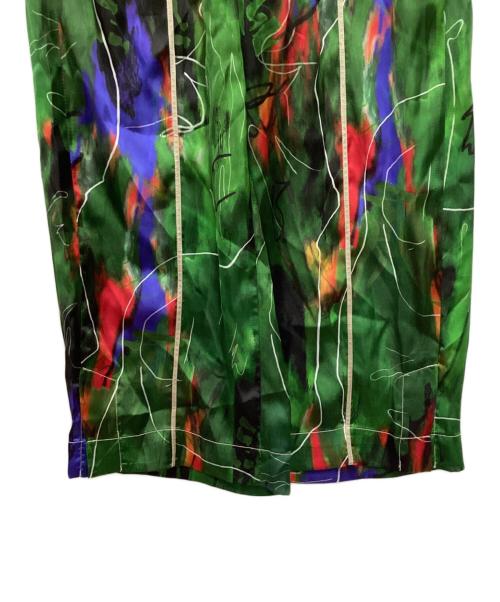 OMMO（オーエムエムオー）OMMO (オーエムエムオー) リラックスパンツ グリーン サイズ:36の古着・服飾アイテム