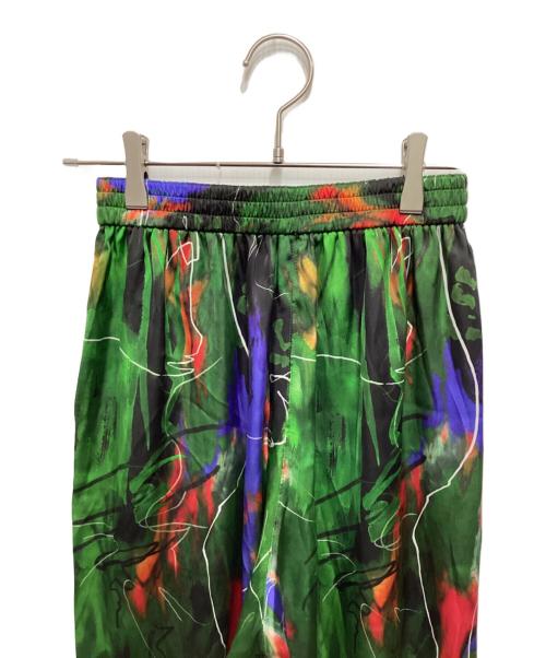 OMMO（オーエムエムオー）OMMO (オーエムエムオー) リラックスパンツ グリーン サイズ:36の古着・服飾アイテム