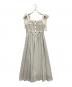 HER LIP TO（ハーリップトゥ）の古着「verona tweed long dress」｜ホワイト