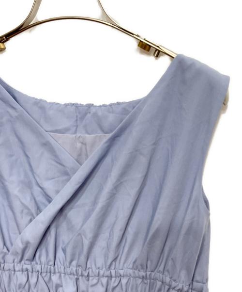 HER LIP TO（ハーリップトゥ）HER LIP TO (ハーリップトゥ) Riviera Double Bow Dress ブルー サイズ:Sの古着・服飾アイテム