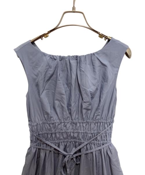 HER LIP TO（ハーリップトゥ）HER LIP TO (ハーリップトゥ) Riviera Double Bow Dress ブルー サイズ:Sの古着・服飾アイテム