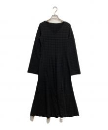 HER LIP TO（ハーリップトゥ）の古着「Mermaid Jacquard Dress」｜ブラック