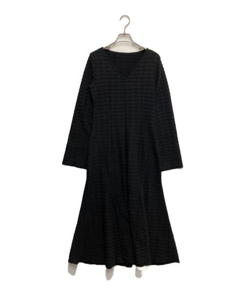 HER LIP TO（ハーリップトゥ）HER LIP TO (ハーリップトゥ) Mermaid Jacquard Dress ブラック サイズ:Sの古着・服飾アイテム