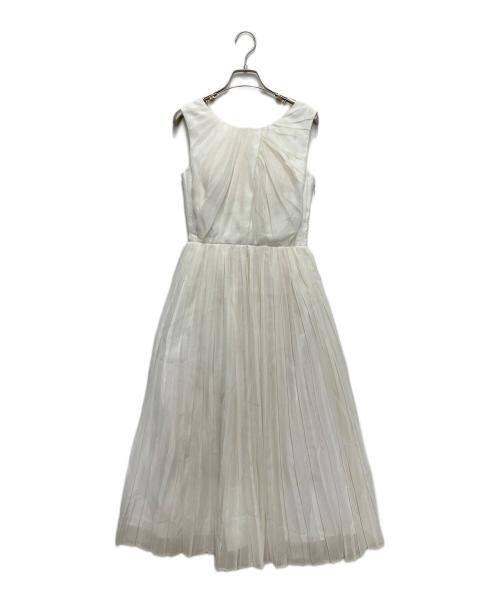Estella.K（エステラケー）Estella.K (エステラケー) Jazmin Pleaded Dress ホワイト サイズ:freeの古着・服飾アイテム