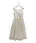 Estella.K（エステラケー）の古着「Jazmin Pleaded Dress」｜ホワイト