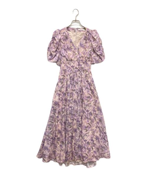 Estella.K（エステラケー）Estella.K (エステラケー) Harper Floral Dress パープル サイズ:freeの古着・服飾アイテム