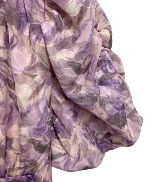 Estella.K（エステラケー）Estella.K (エステラケー) Harper Floral Dress パープル サイズ:freeの古着・服飾アイテム