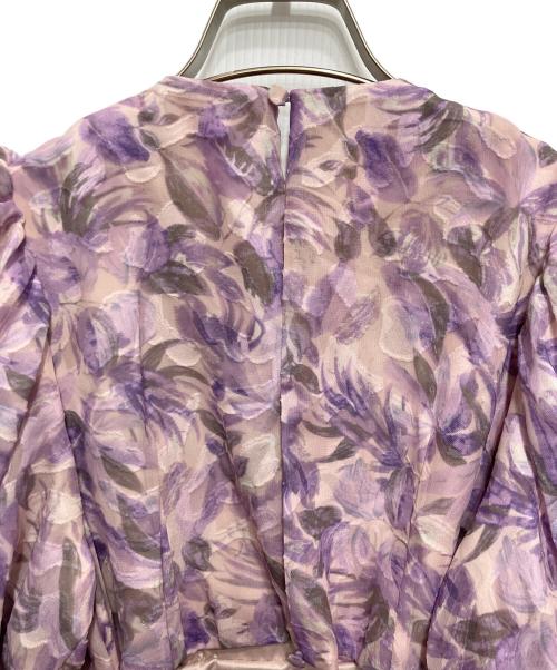 Estella.K（エステラケー）Estella.K (エステラケー) Harper Floral Dress パープル サイズ:freeの古着・服飾アイテム