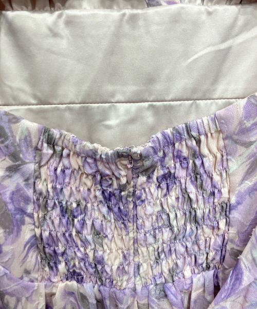 Estella.K（エステラケー）Estella.K (エステラケー) Harper Floral Dress パープル サイズ:freeの古着・服飾アイテム