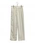 ERADIE（エラディエ）の古着「Center tack press straight pants」｜ホワイト