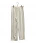 ERADIE (エラディエ) Center tack press straight pants ホワイト サイズ:FREE：8000円
