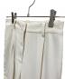 中古・古着 ERADIE (エラディエ) Center tack press straight pants ホワイト サイズ:FREE：8000円