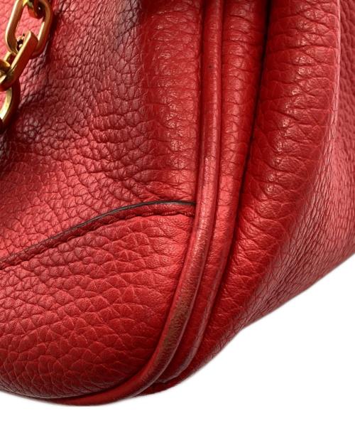 TORY BURCH（トリーバーチ）TORY BURCH (トリーバーチ) ハンドバッグ レッドの古着・服飾アイテム