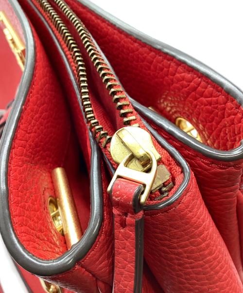 TORY BURCH（トリーバーチ）TORY BURCH (トリーバーチ) ハンドバッグ レッドの古着・服飾アイテム