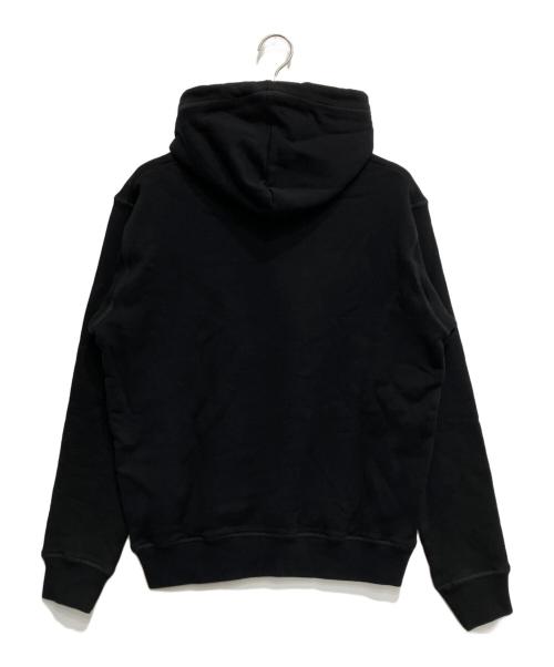 DSQUARED2（ディースクエアード）DSQUARED2 (ディースクエアード) アイコン プルオーバーパーカー ブラック サイズ:Мの古着・服飾アイテム