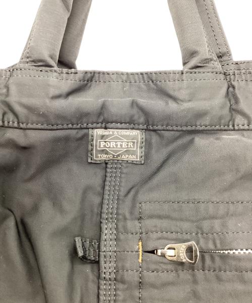 PORTER（ポーター）PORTER (ポーター) MILE  2WAY TOTE BAG(L) ブラックの古着・服飾アイテム