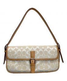 COACH（コーチ）の古着「ワンショルダーバッグ」｜ベージュ