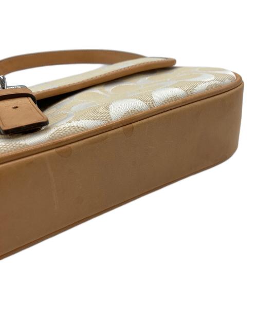 COACH（コーチ）COACH (コーチ) ワンショルダーバッグ ベージュの古着・服飾アイテム