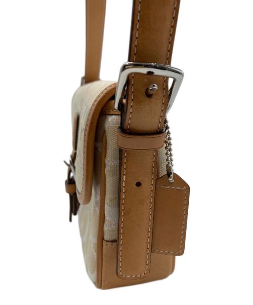 COACH（コーチ）COACH (コーチ) ワンショルダーバッグ ベージュの古着・服飾アイテム