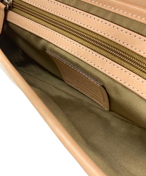 COACH（コーチ）COACH (コーチ) ワンショルダーバッグ ベージュの古着・服飾アイテム