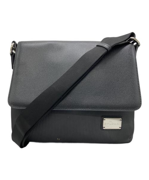 BVLGARI（ブルガリ）BVLGARI (ブルガリ) ミレリゲショルダーバッグ ブラックの古着・服飾アイテム