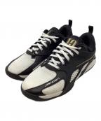 NIKEナイキ）の古着「ジョーダン エアー PF ブラック/メタリックゴールド」｜ブラック×ホワイト