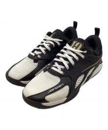 NIKE（ナイキ）の古着「ジョーダン エアー PF ブラック/メタリックゴールド」｜ブラック×ホワイト