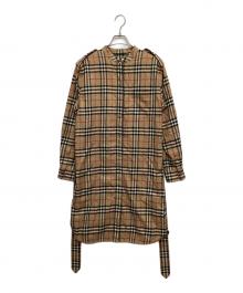 BURBERRY（バーバリー）の古着「ノバチェックワンピース」｜ベージュ