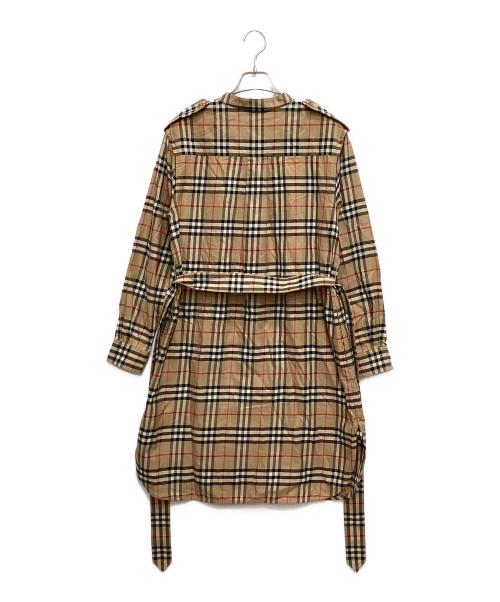 BURBERRY（バーバリー）BURBERRY (バーバリー) ノバチェックワンピース ベージュ サイズ:42の古着・服飾アイテム