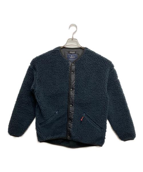 WOOLRICH（ウールリッチ）WOOLRICH (ウールリッチ) DRESSTERIOR (ドレステリア) 別注ボアジャケット ネイビー サイズ:XSの古着・服飾アイテム