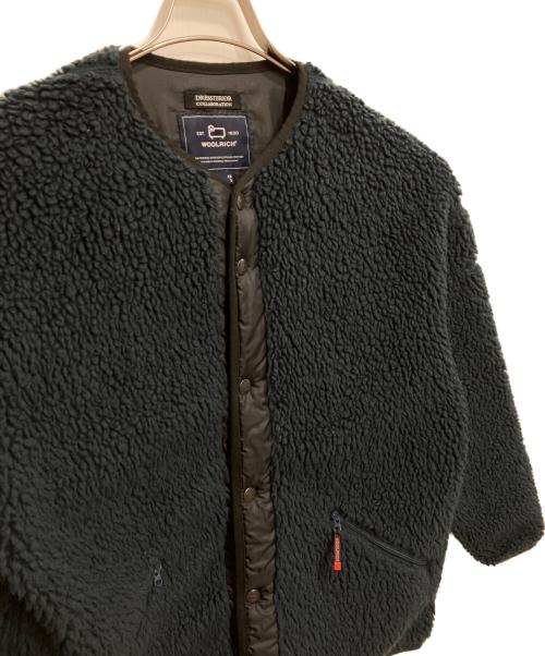 WOOLRICH（ウールリッチ）WOOLRICH (ウールリッチ) DRESSTERIOR (ドレステリア) 別注ボアジャケット ネイビー サイズ:XSの古着・服飾アイテム