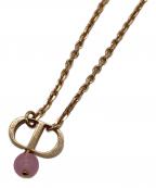 Christian Diorクリスチャン ディオール）の古着「PETIT CDネックレス」｜ゴールド