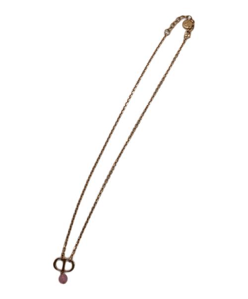 Christian Dior（クリスチャン ディオール）Christian Dior (クリスチャン ディオール) PETIT CDネックレス ゴールドの古着・服飾アイテム