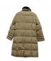 MaxMara (マックスマーラ) ファー付きダウンコート ベージュ サイズ:40：10000円