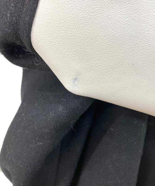 FIRST DOWN（ファーストダウン）FIRST DOWN (ファーストダウン) 袖レザー刺繍スタジャン ブラック サイズ:Mの古着・服飾アイテム